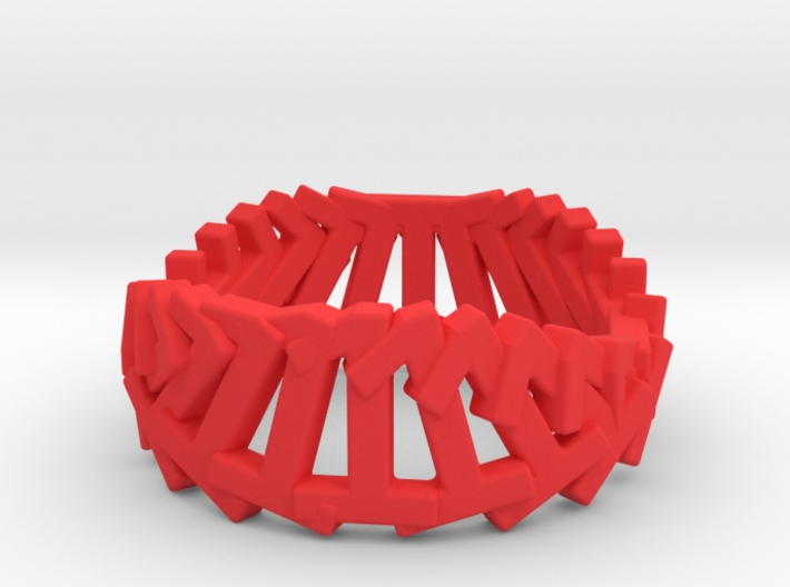 1.Ring.360 (Size 9) 3d printed