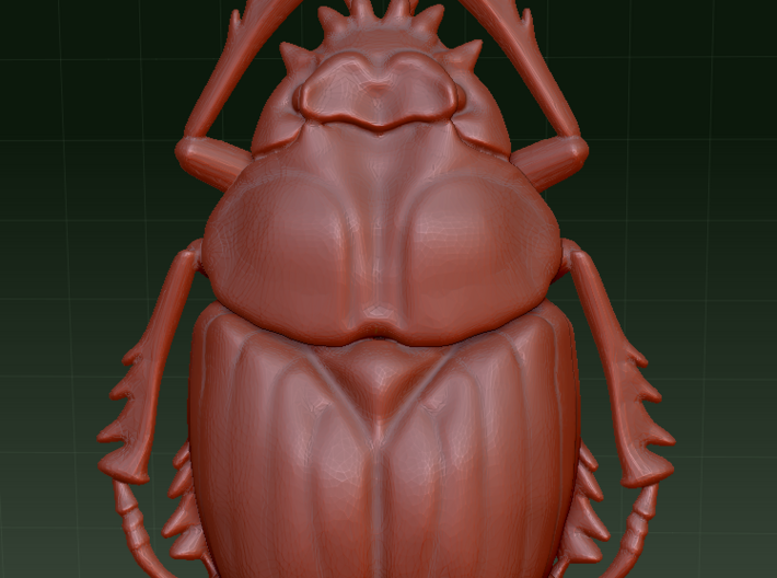 Scarab Beetle 3d printed 
