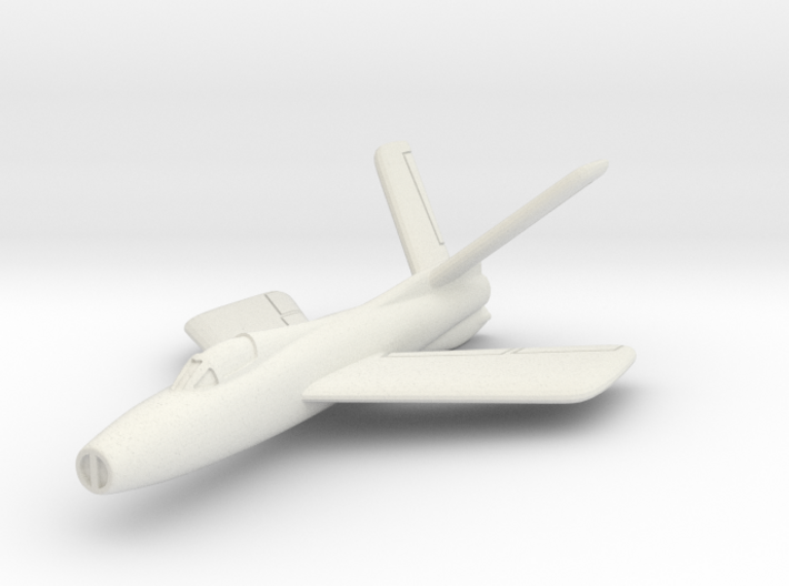 Republic XF-91 Thunderceptor (In flight) 6mm 1/285 3d printed 
