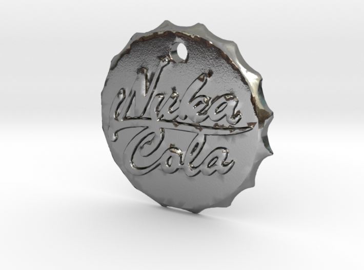 Nuka Cola Cap Pendant 3d printed