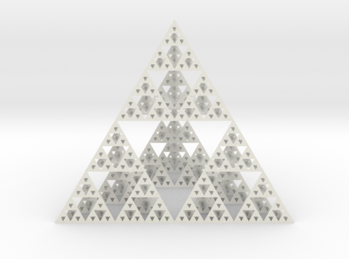 Sierpinski tedrahedron : Cm:10 x / 12 y / 10 z 3d printed