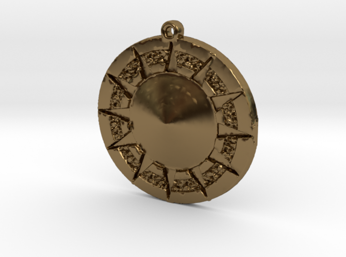 12 Tribes Star Pendent 3d printed