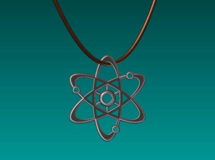 Planetary Atom Pendant 3d printed