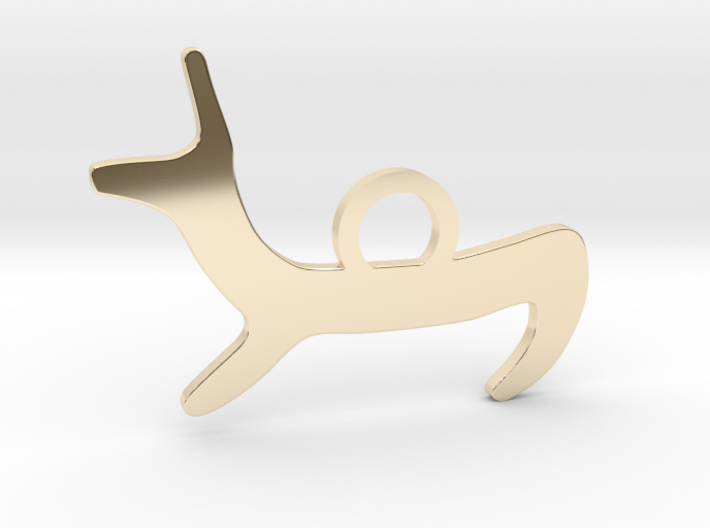 Canis simplex_Spike 3d printed