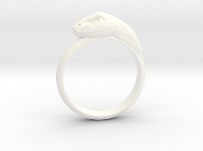 Snake Ring - (Sizes 5 to 15 available) US Size 9 3d printed