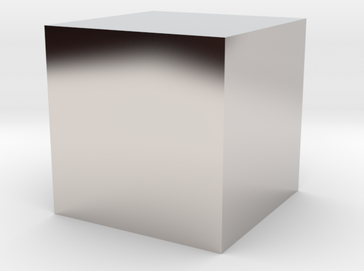 A Cubic Centimetre Cube [CCC] 3d printed