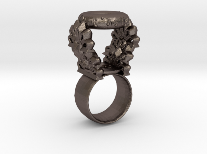 &quot;Quit the Typical&quot; Ring (Size 5) 3d printed