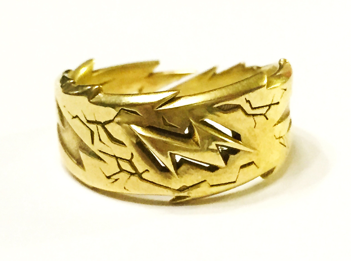Power : Zeus Ring Size 9 3d printed Power, Confidence, Express yourself!