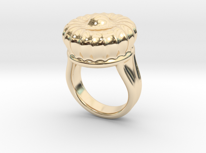 Old Ring 14 - Italian Size 14 3d printed