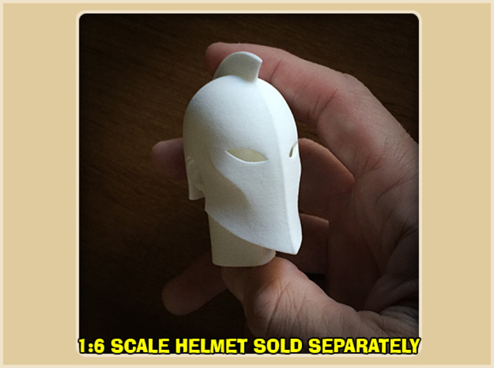 1:6 Scale Dr. Fate Head 3d printed 
