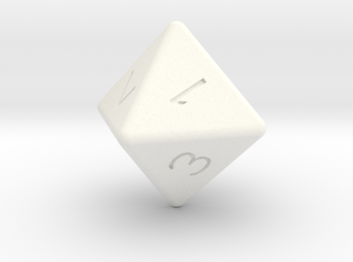 D8 dice 3d printed