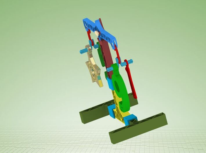 Toy weigher (SET 1 : ONLY WEIGHER PARTS) 3d printed 