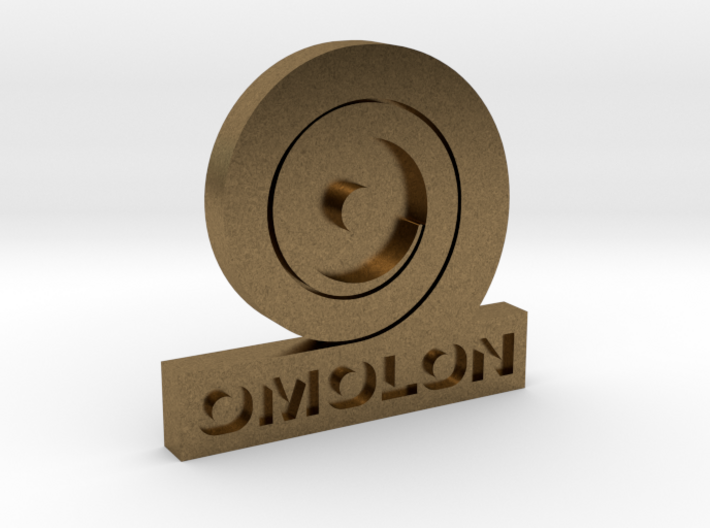 Omolon Foundry Personal Emblem 3d printed
