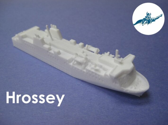 MV Hrossey (1:1200) 3d printed