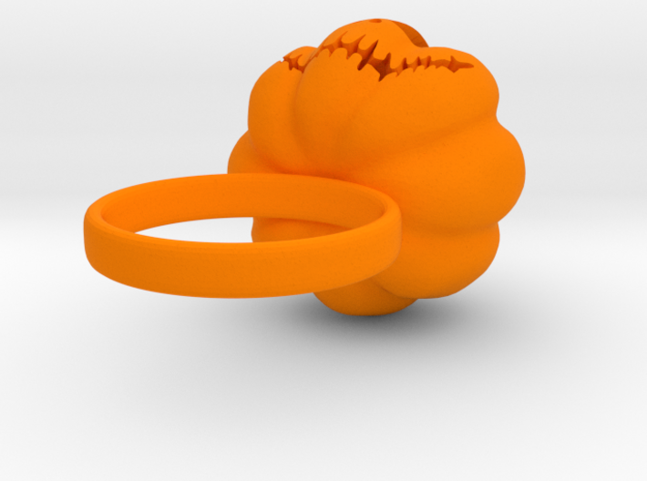 Pumpkin ring - Size 5 3d printed