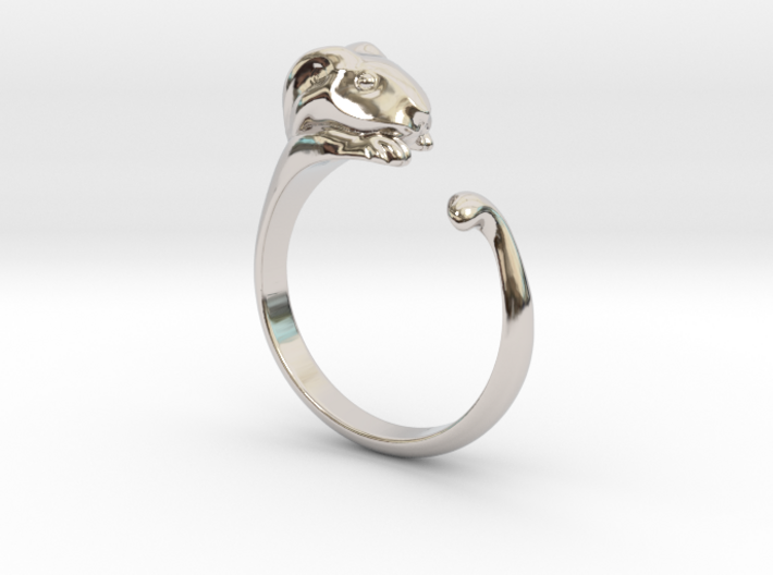 Rabbit Ring - (Sizes 5 to 15 available) US Size 9 3d printed