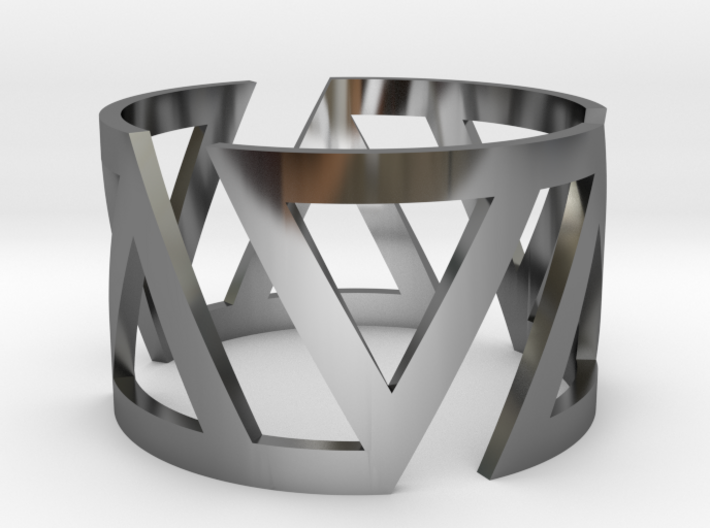 VOLTA Women Ring [Multiple Sizes] 3d printed