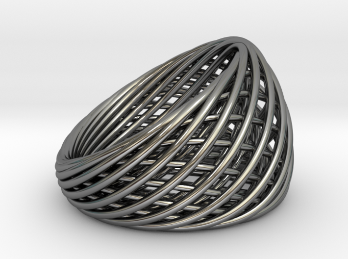 [Ring]Weave|Size11|20mm 3d printed