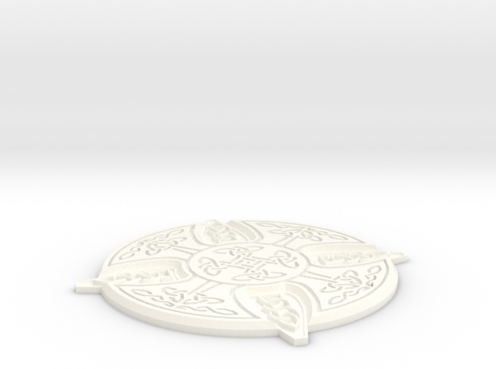 Celtic Design Coaster 3d printed