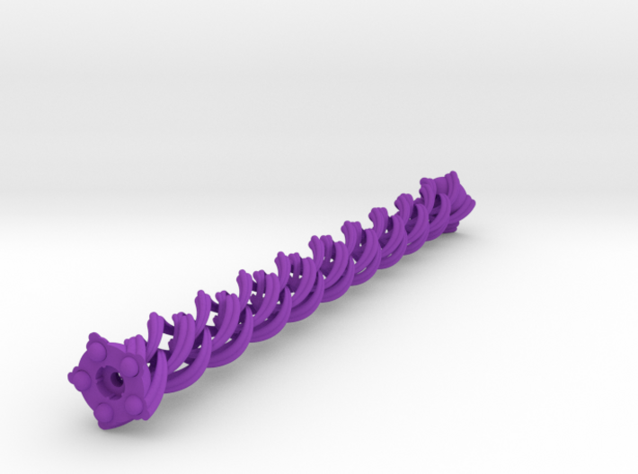 &quot;Thistle&quot; 10 Seed Chain to close or conect ... 3d printed