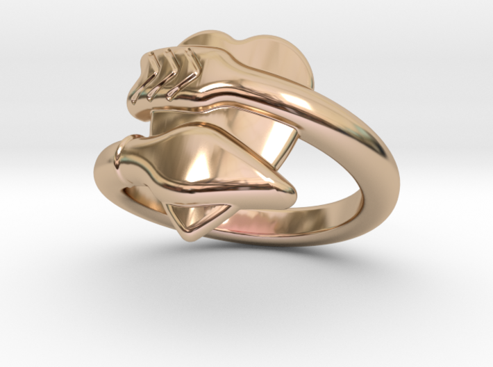 Cupido Ring 24 - Italian Size 24 3d printed