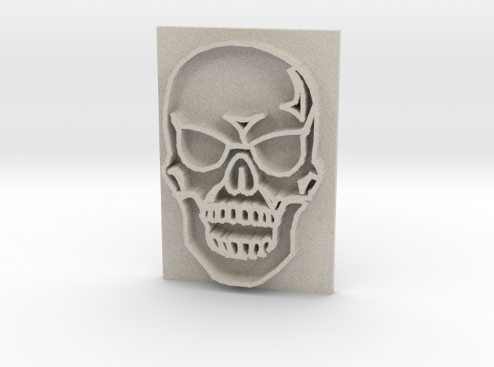 Skull 3d printed