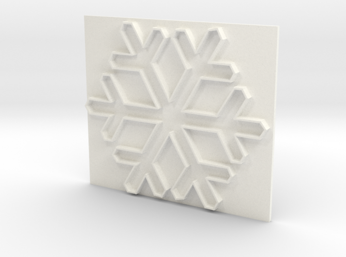 Snowflake1 3d printed