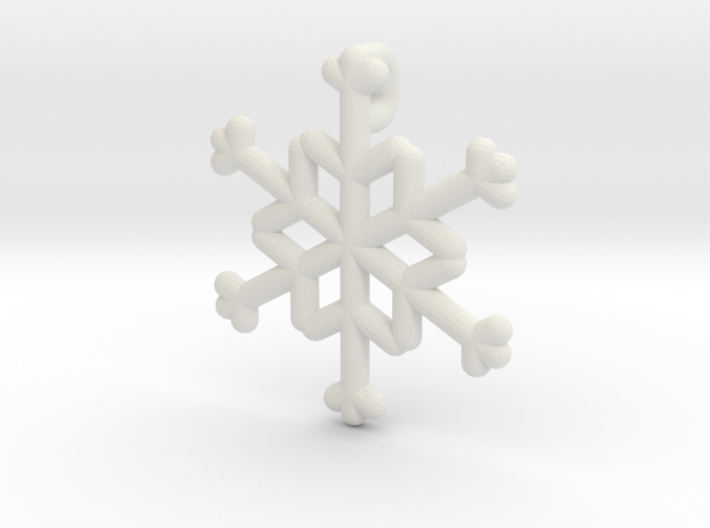 Snowflakes Series III: No. 21 3d printed