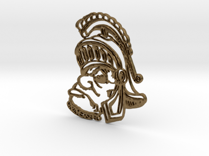 Sparty Pendant 3d printed
