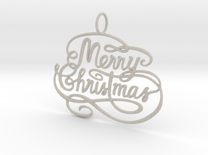 Christmas Tree Ornament 3d printed