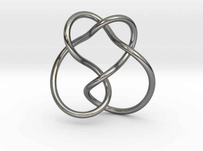 0365 Hyperbolic Knot K3.2 3d printed