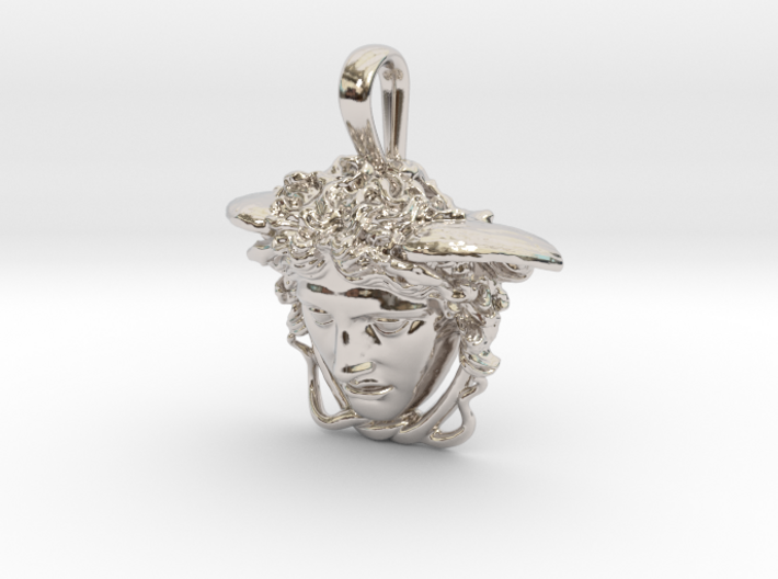 THE MEDUSA RONDANINI necklace pendant 3d printed