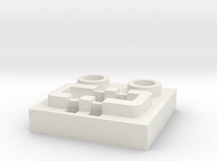 LEGO® Power Functions-compatible socket base 3d printed