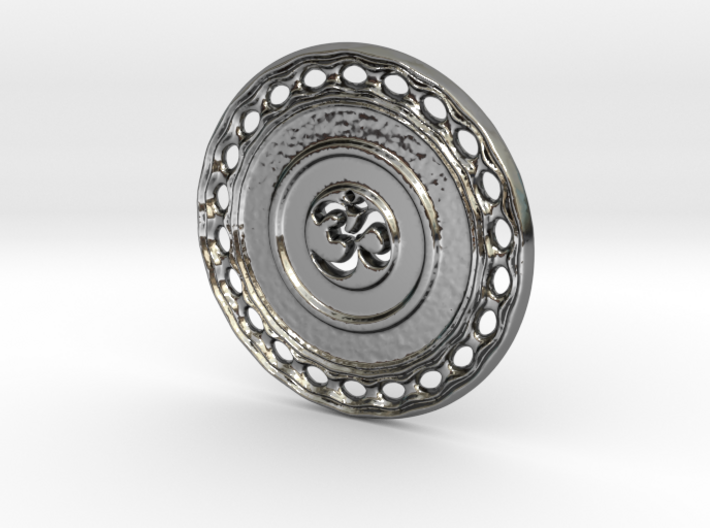 OM Particle Coin 3d printed