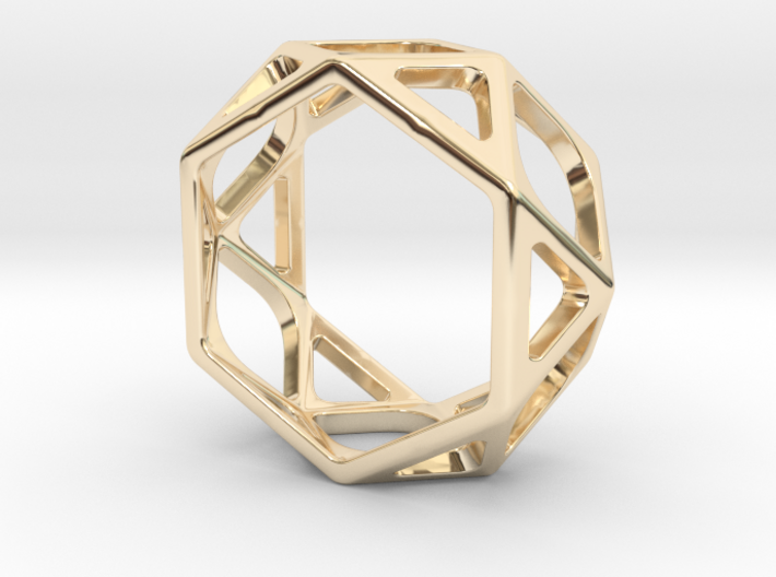 Structural Ring size 5,5 3d printed