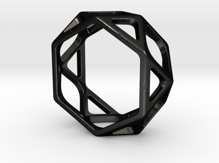 Structural Ring size 7 3d printed