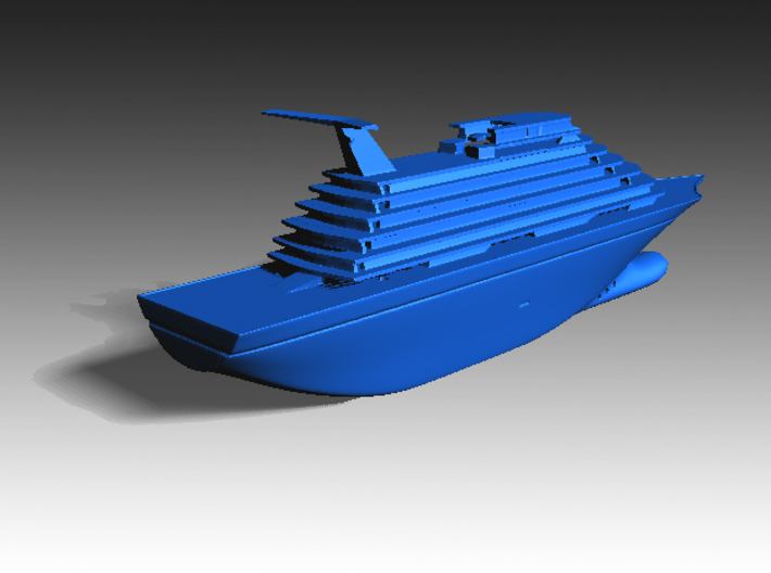 Toy Cruise Ship 11In 3d printed 