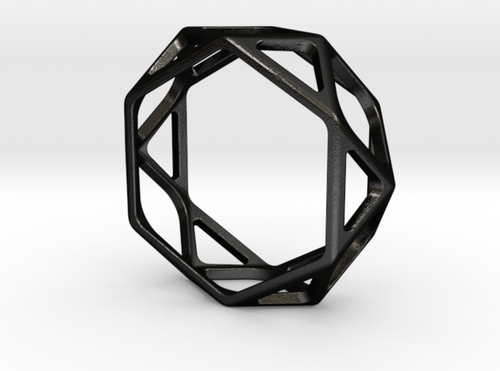 Structural Ring size 12,5 3d printed