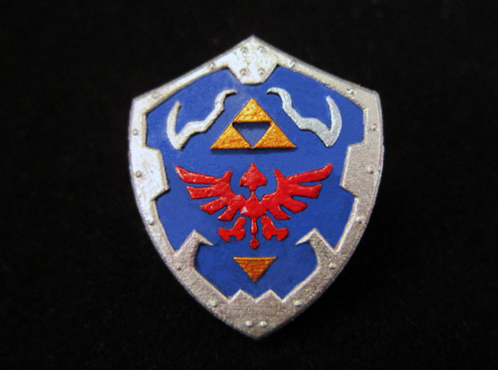 Royal Shield I 3d printed Painted Frosted Ultra Detail