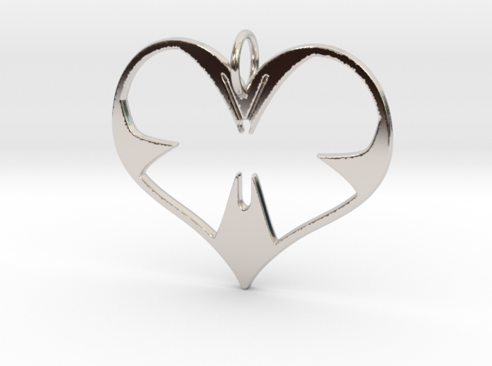 Butterfly Heart 3d printed