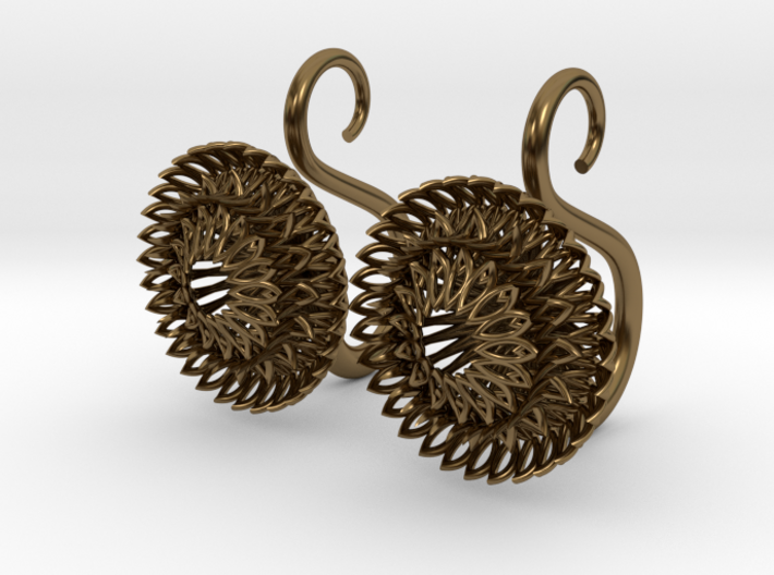 Plugs / gauges/ The Sunflowers 8g ( 3.2 mm) 3d printed
