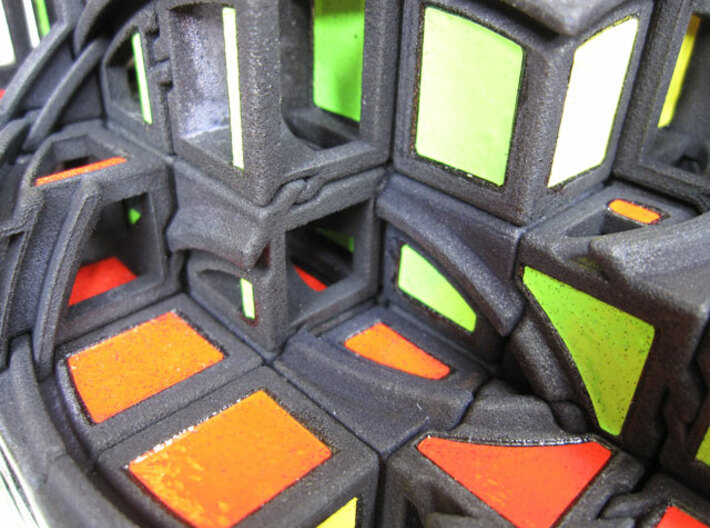 Real 6x6x6 - Part 1 of 3 3d printed 