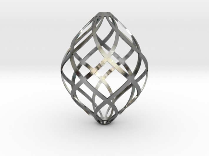 Zonohedron 3d printed