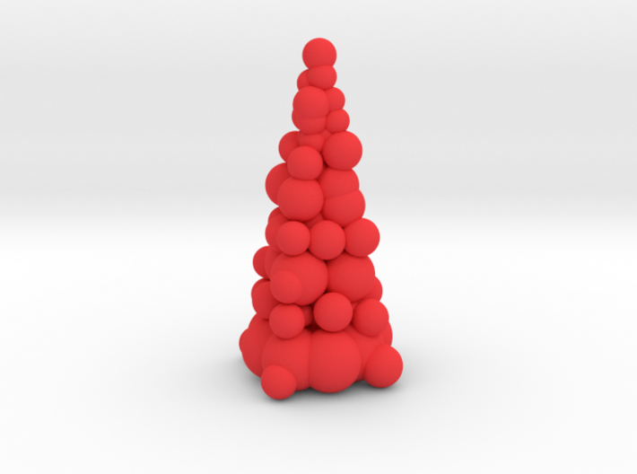 Christmas Tree Sculpture 3d printed