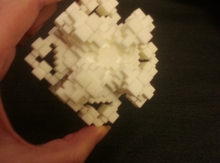Crystal-like Cubic Complex 3d printed