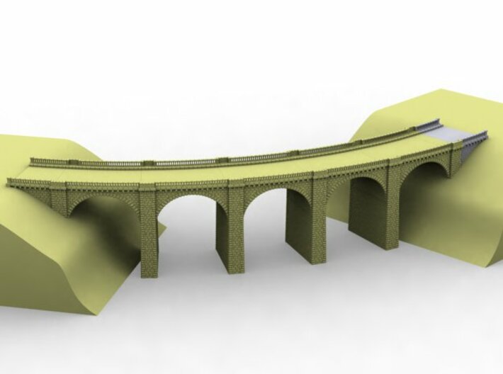 NV2M9 Modular viaduct 2 tracks 3d printed 