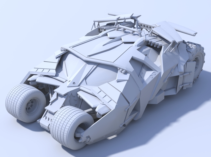 Batman - Tumbler Car [1/48 &amp; Hollow] 3d printed