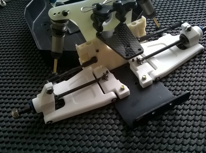 '91 Worlds Conversion - Rear Arm 3-3 Mounts 3d printed