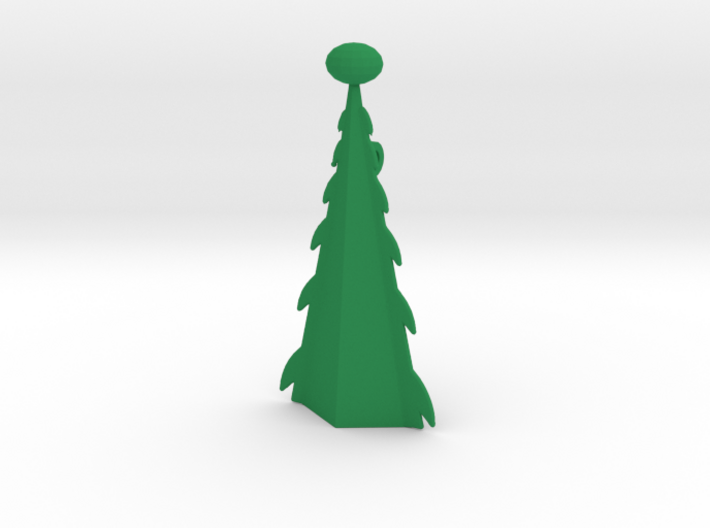 Christmas Tree Pendant. 3d printed