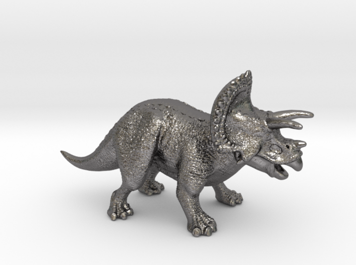 Triceratops Game Piece 3d printed